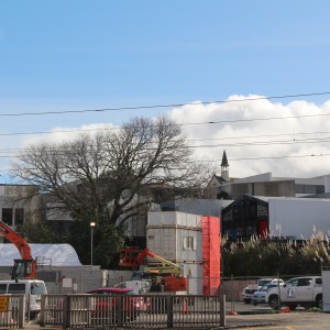 Containerised facility plays key role in Mount Eden Train Station construction